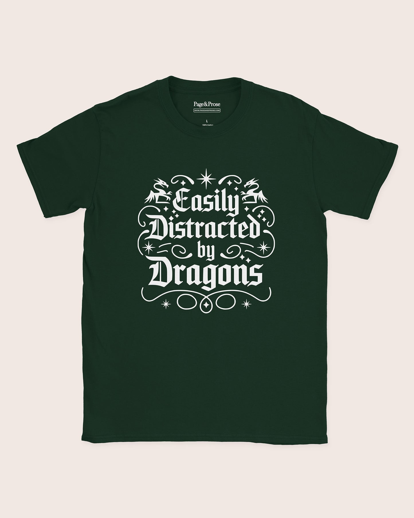 Easily Distracted By Dragons T‑Shirt