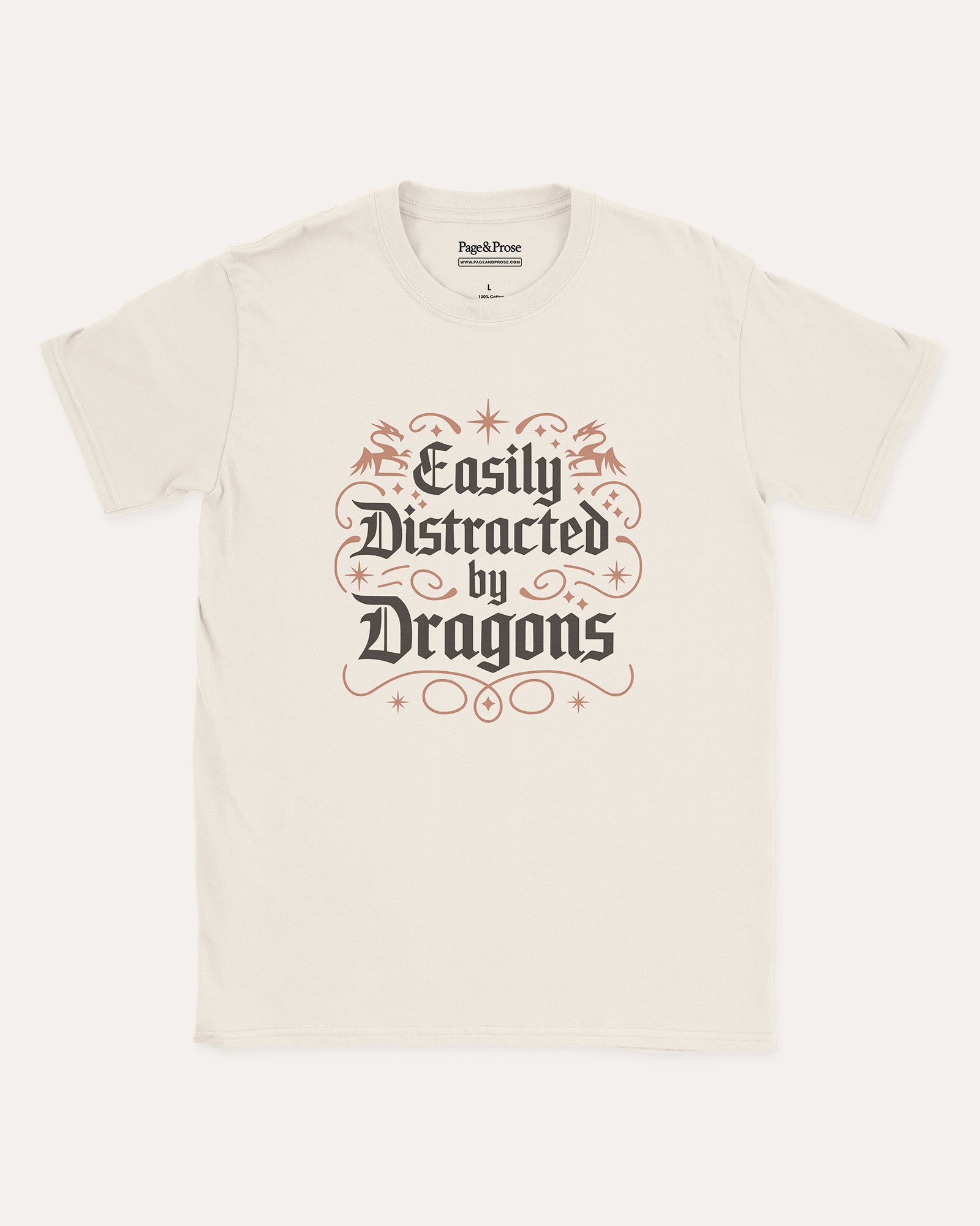 Easily Distracted By Dragons T‑Shirt