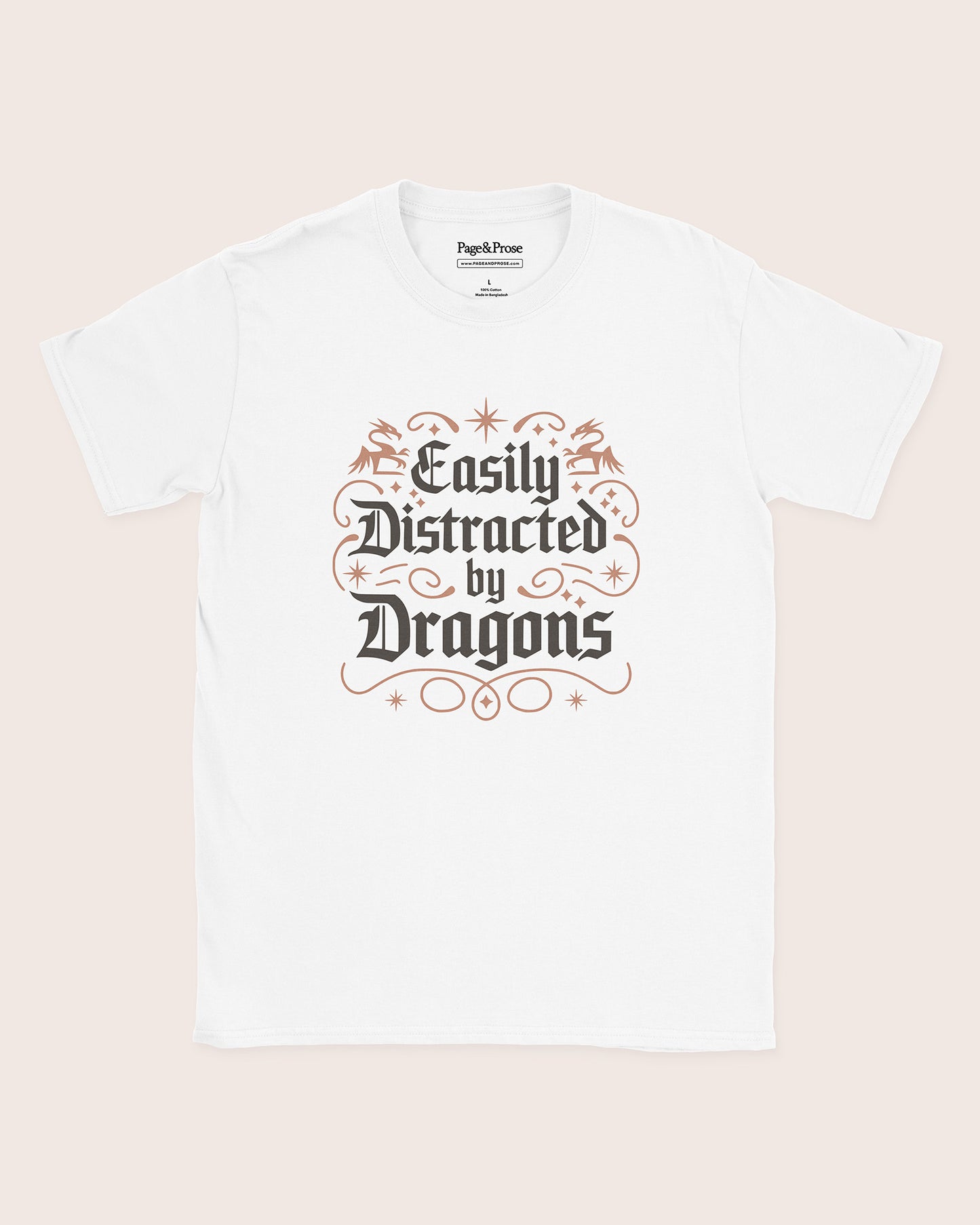 Easily Distracted By Dragons T‑Shirt