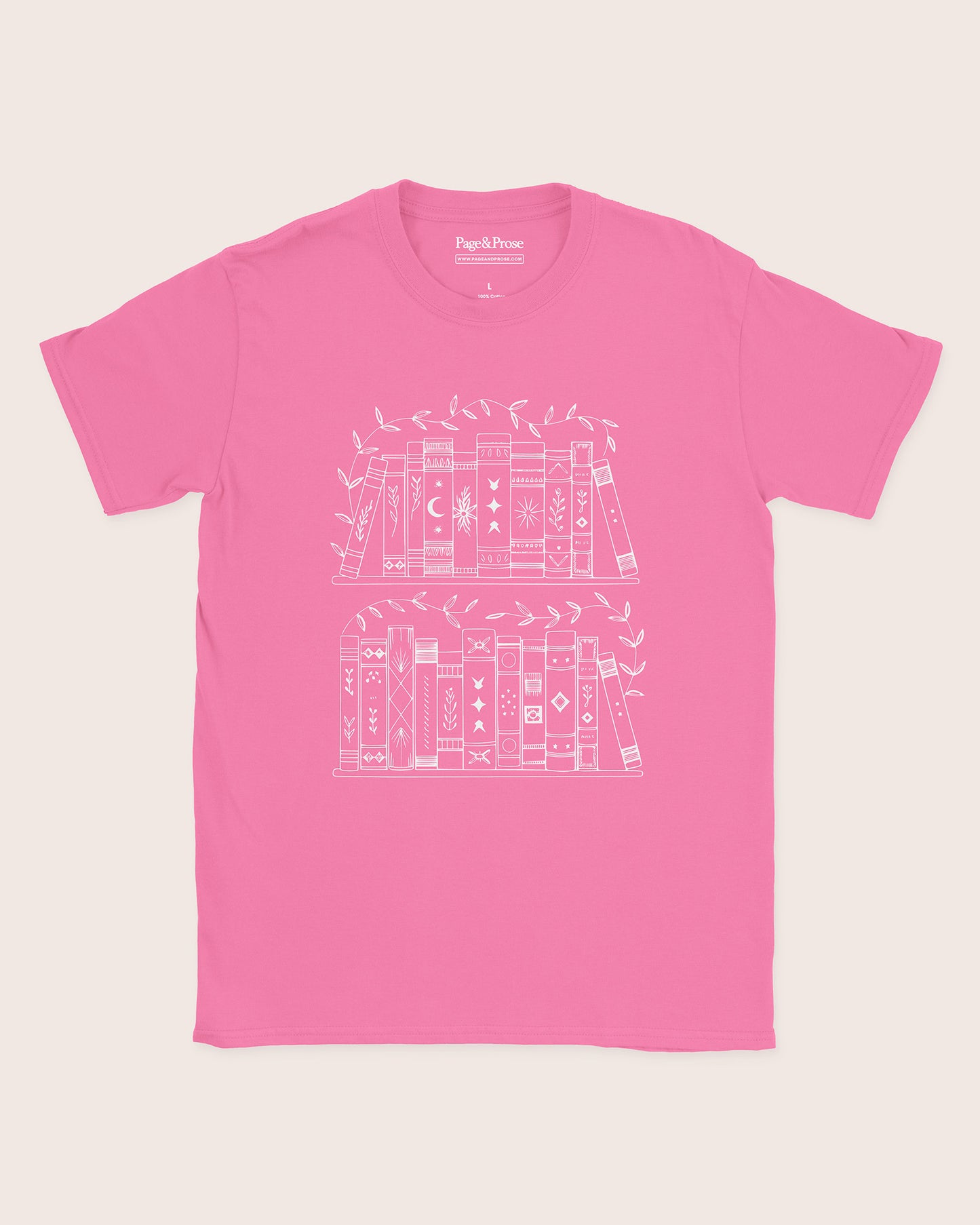 Bookshelf Block T‑Shirt