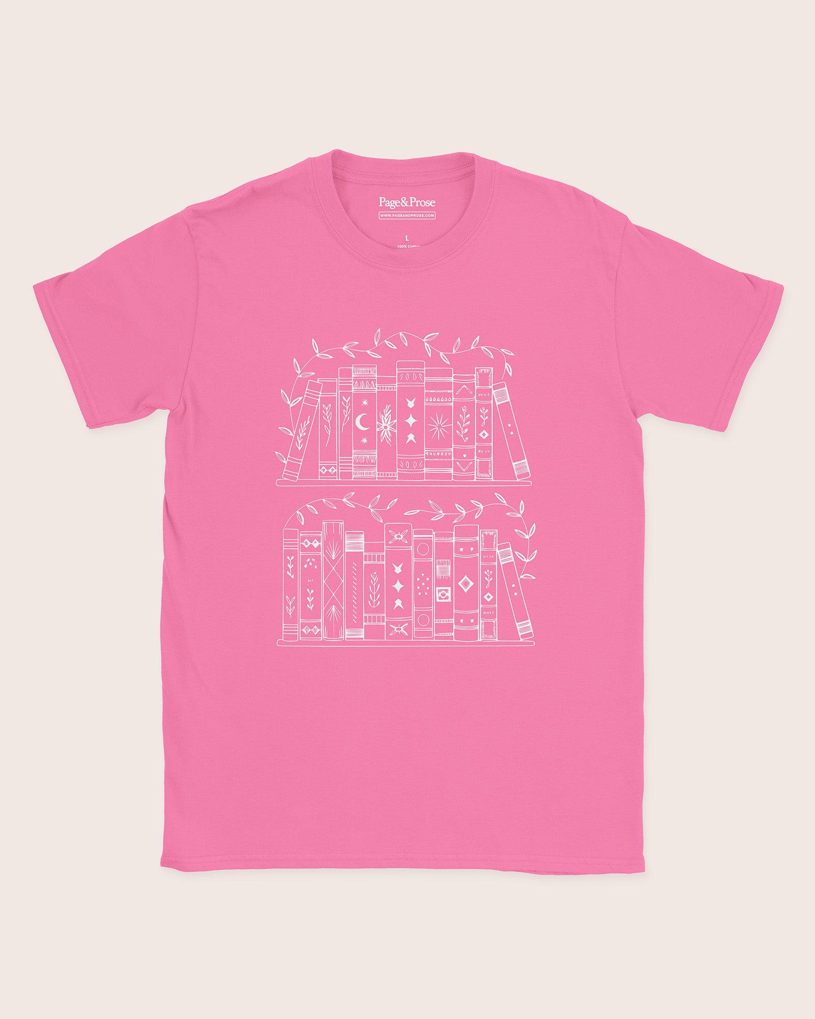 Bookshelf Block T‑Shirt