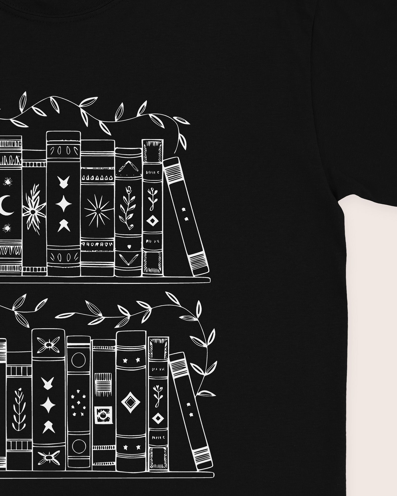 Bookshelf Block T‑Shirt