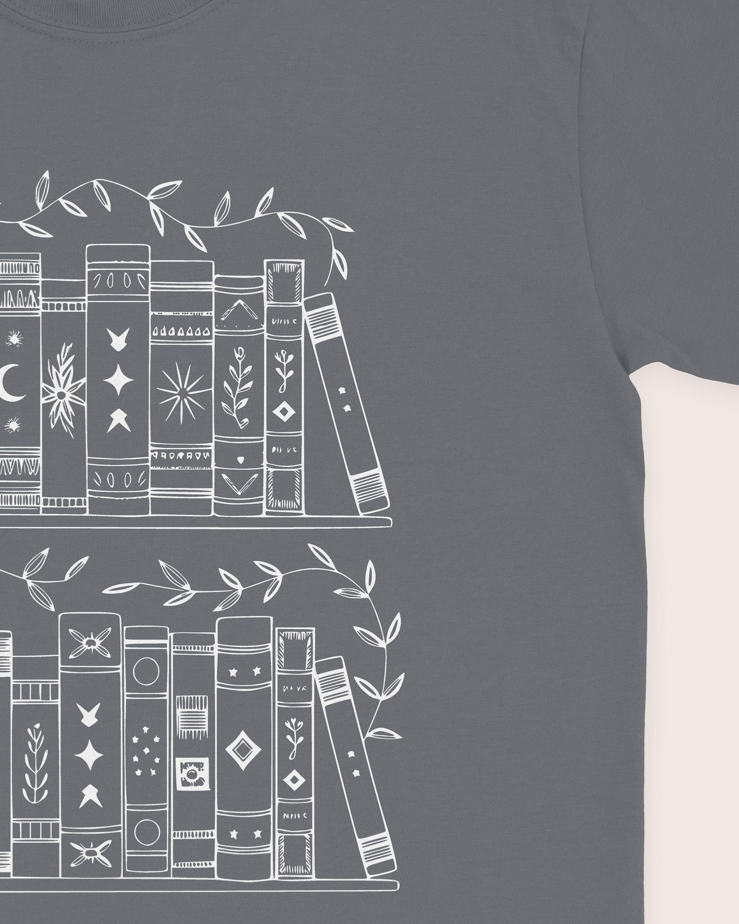 Bookshelf Block T‑Shirt