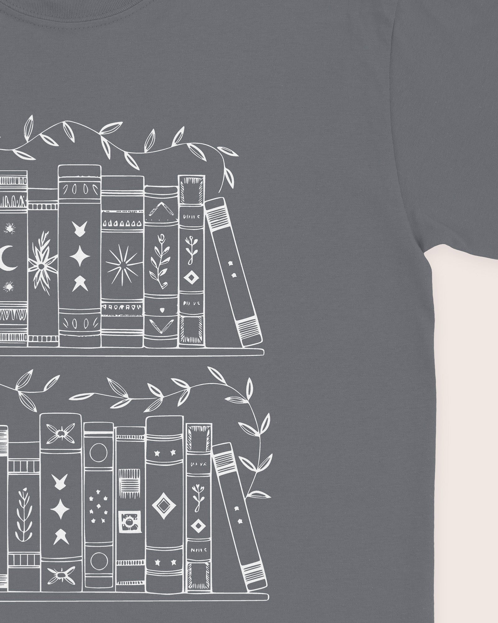 Bookshelf Block T‑Shirt