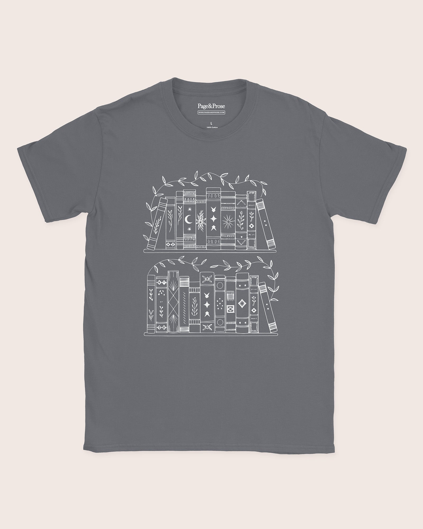 Bookshelf Block T‑Shirt