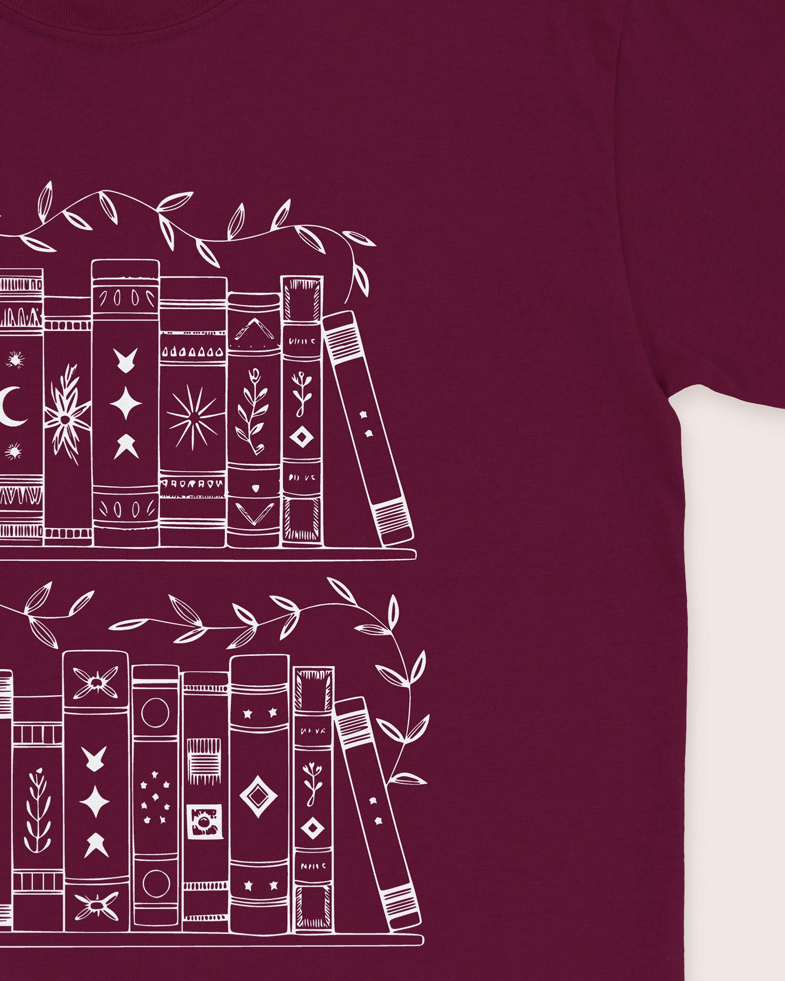 Bookshelf Block T‑Shirt