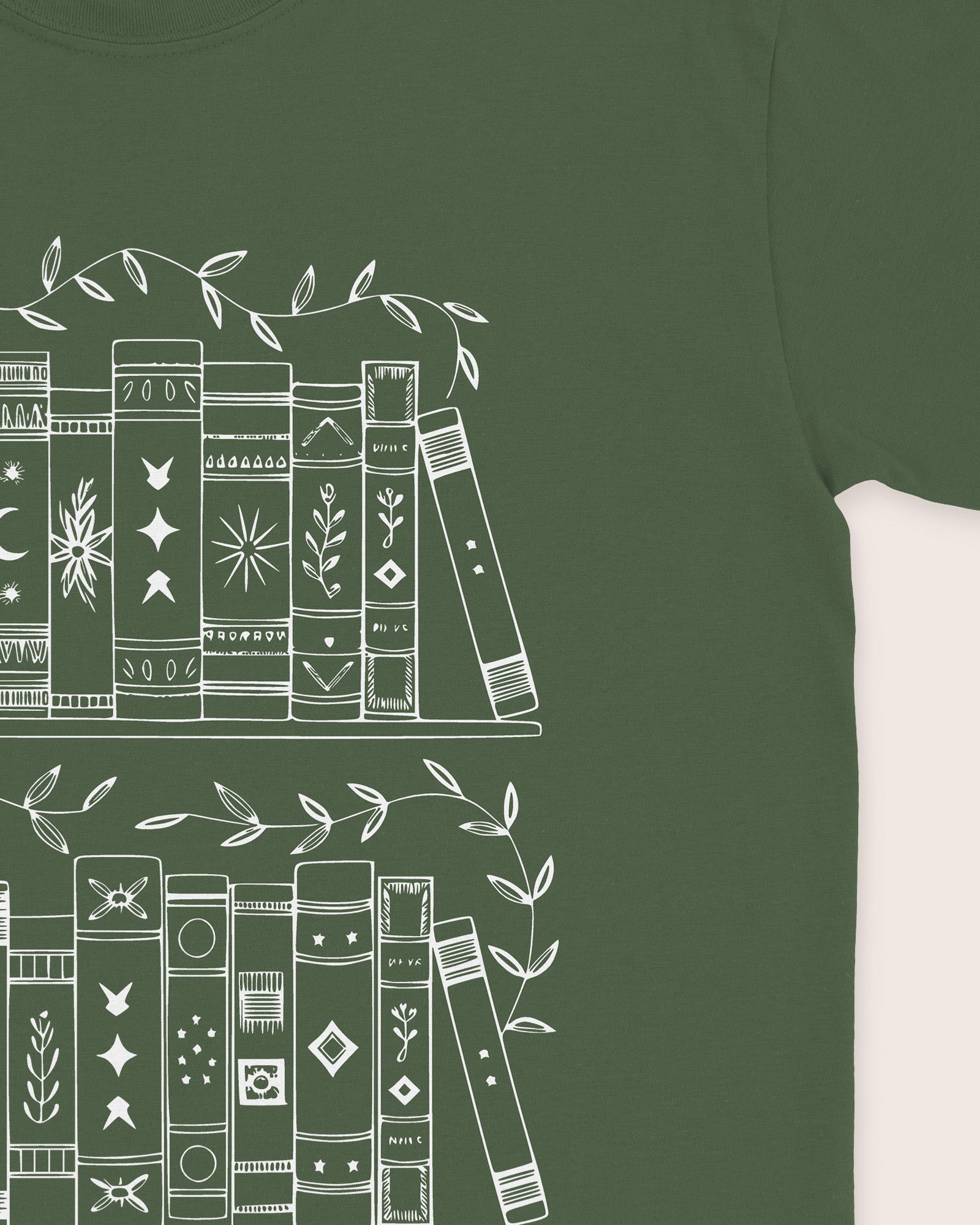 Bookshelf Block T‑Shirt