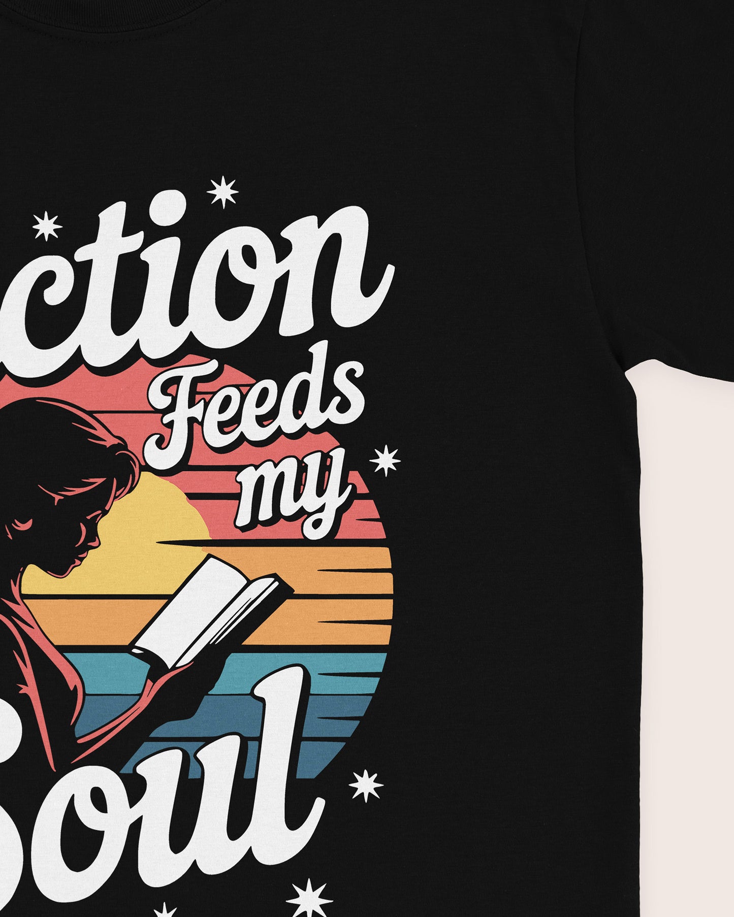 Fiction Feeds My Soul T‑Shirt