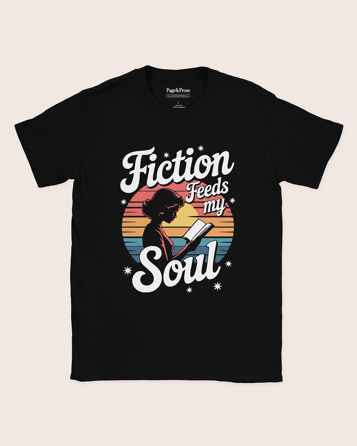 Fiction Feeds My Soul T‑Shirt