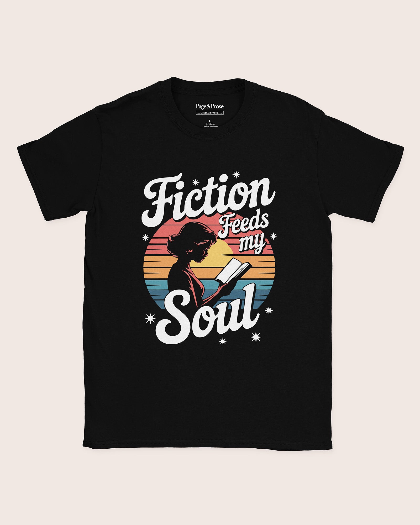 Fiction Feeds My Soul T‑Shirt