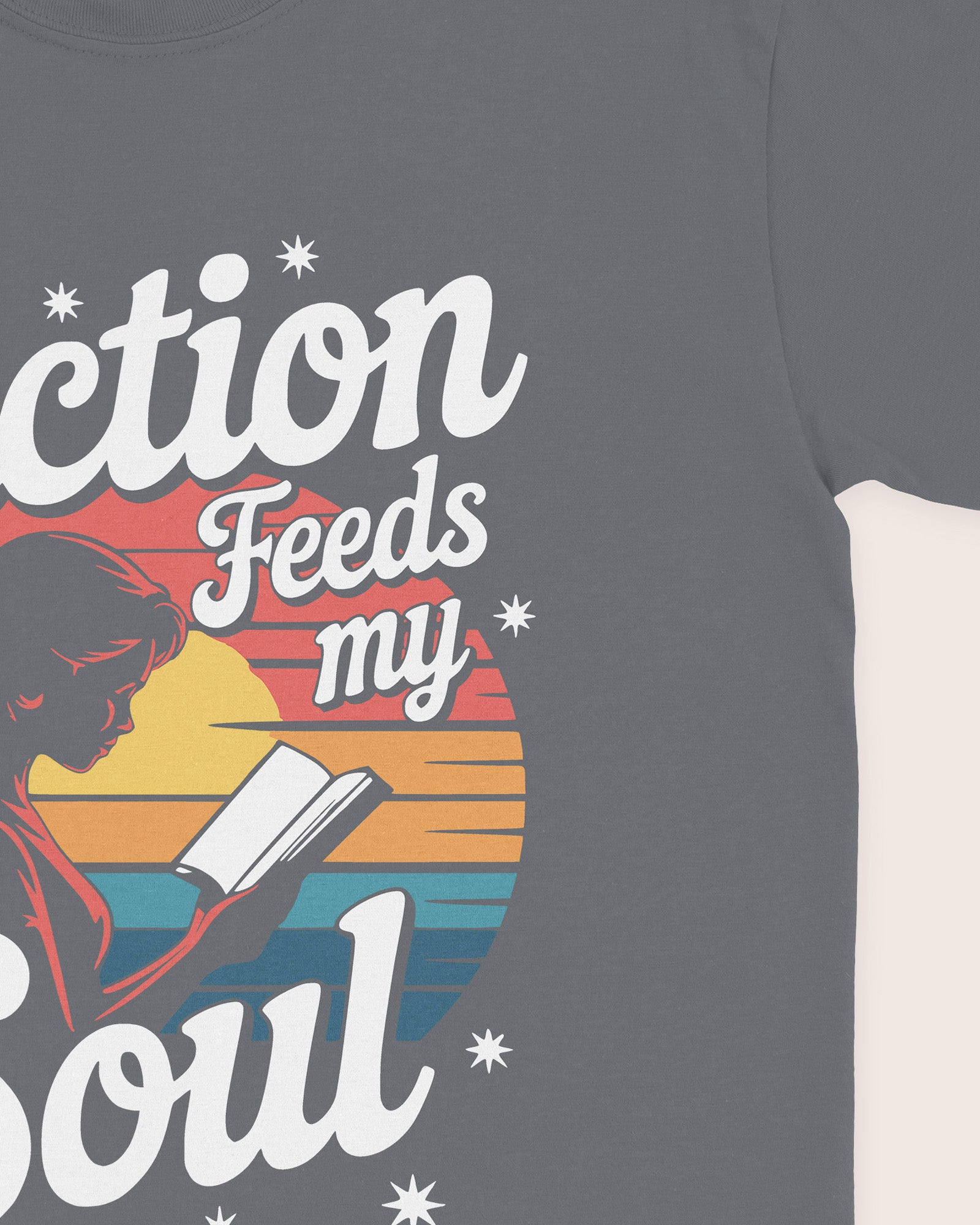 Fiction Feeds My Soul T‑Shirt