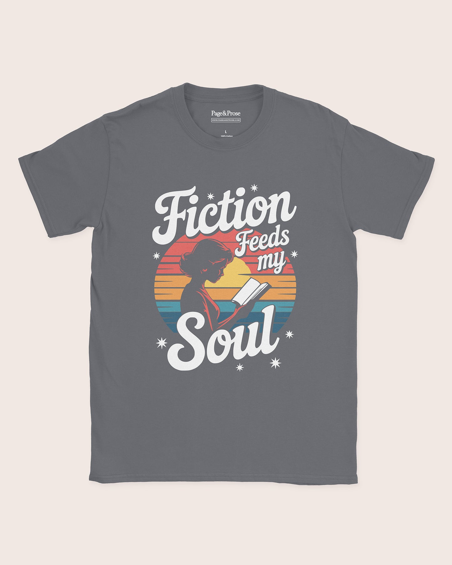 Fiction Feeds My Soul T‑Shirt