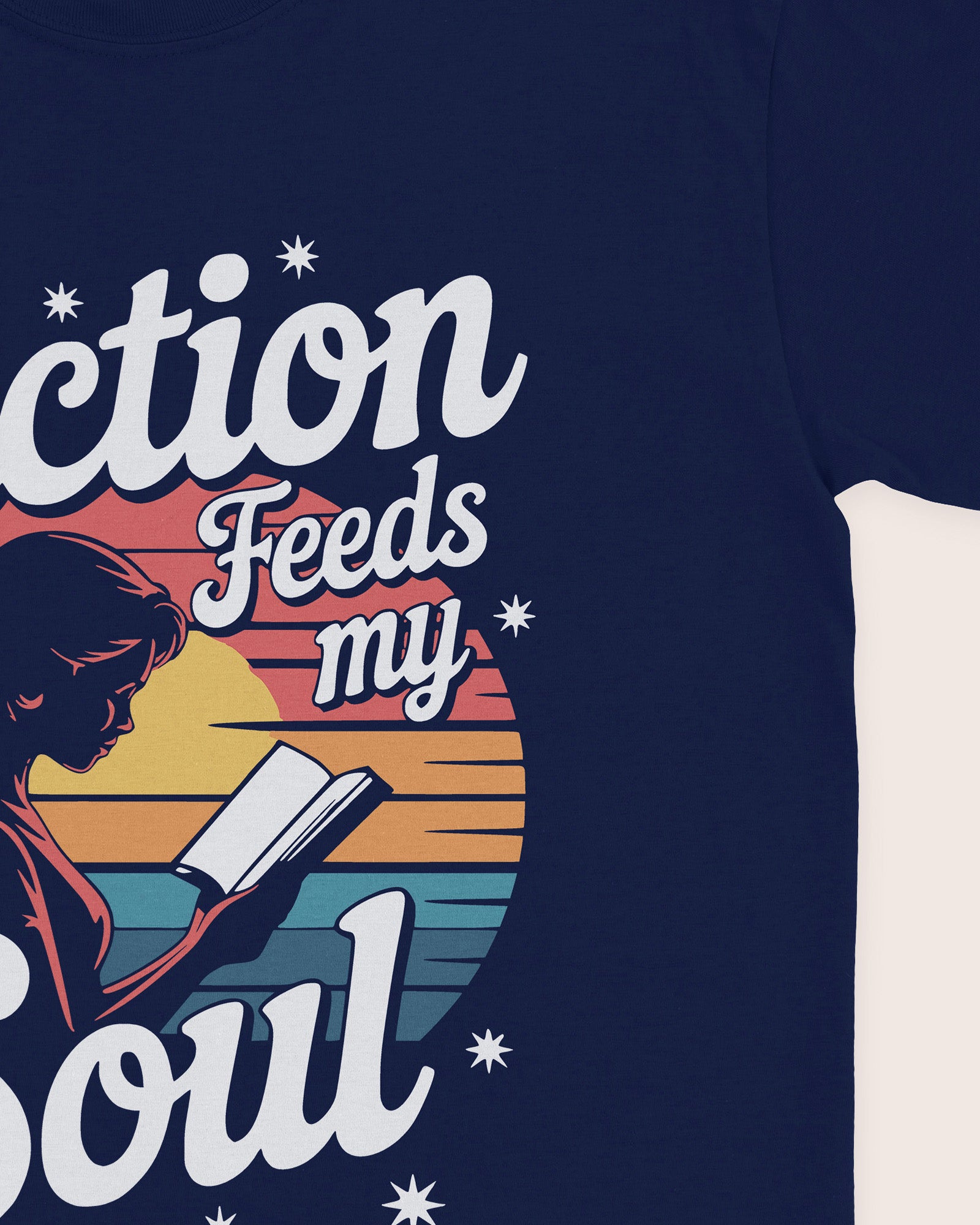 Fiction Feeds My Soul T‑Shirt