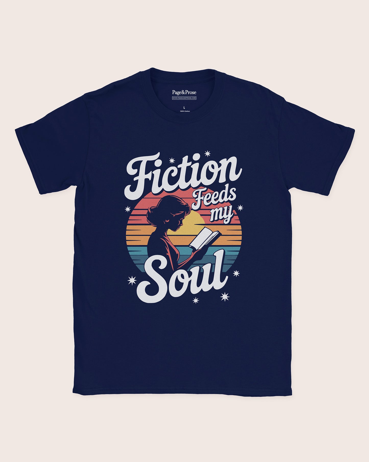 Fiction Feeds My Soul T‑Shirt