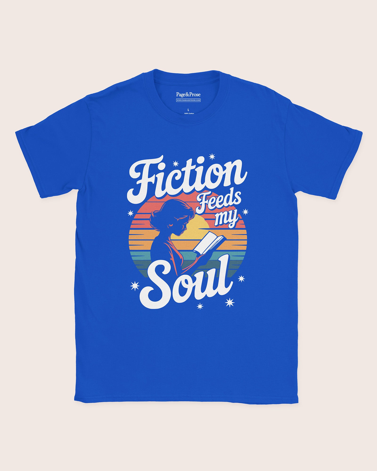 Fiction Feeds My Soul T‑Shirt